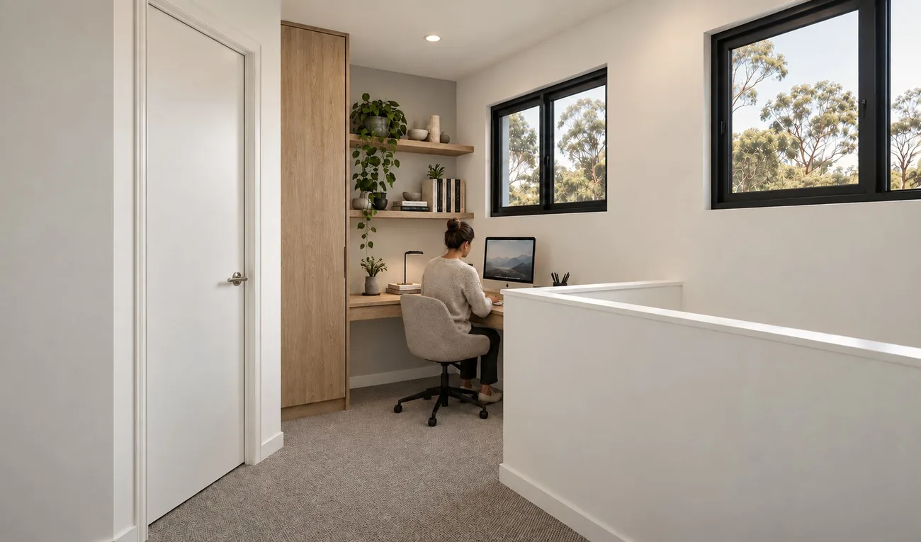 Study nook off the upstairs landing
