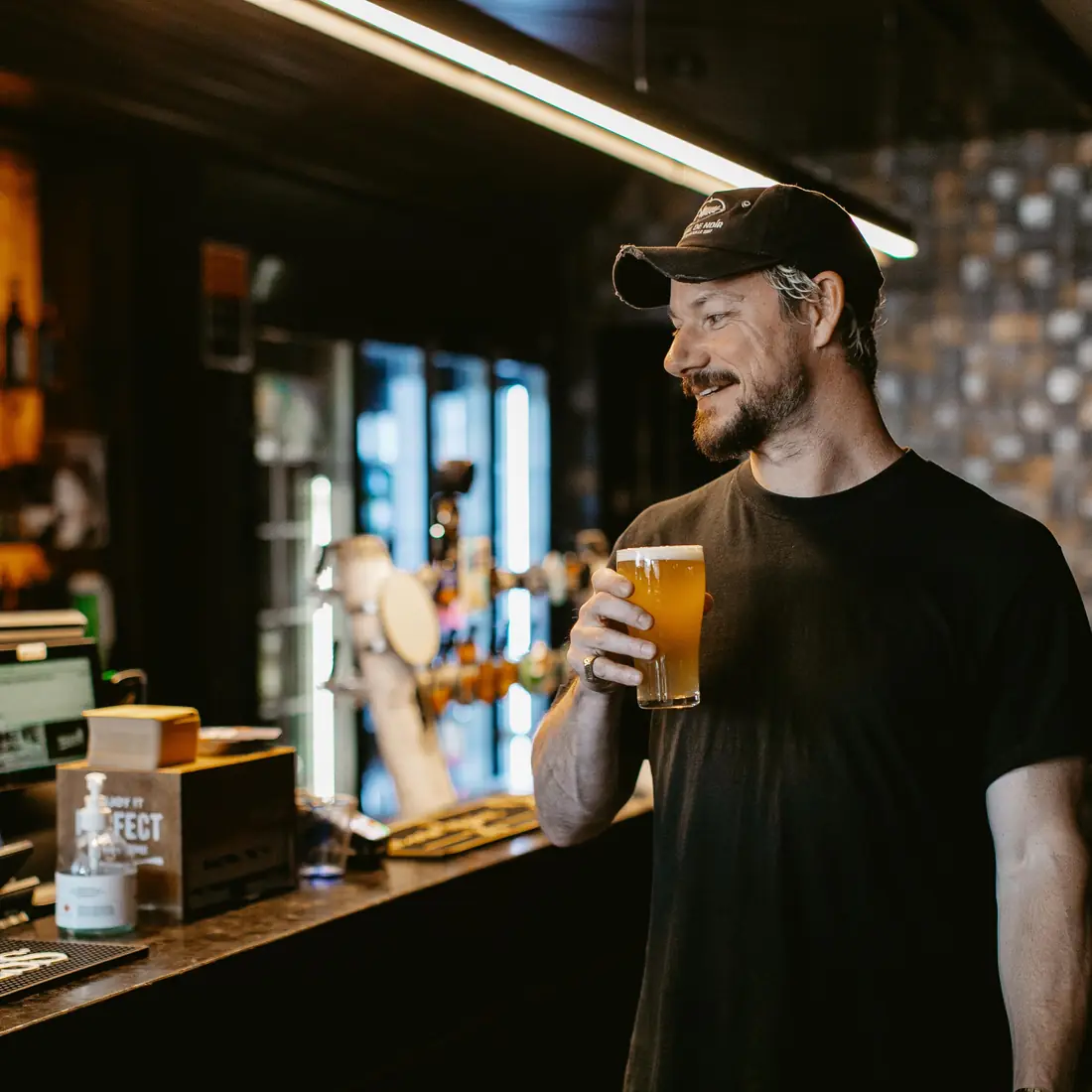 A cold one at Wests
